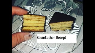 Baumkuchen Rezept [upl. by Cordeelia]