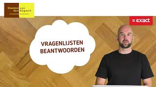 Exact Online  Vragenlijsten beantwoorden [upl. by Anihs]