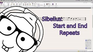 Sibelius Start and End Repeats [upl. by Otti]