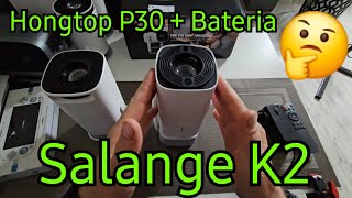 Test projektora Led Salange K2 i porównanie z Hongtop p30 [upl. by Chien]