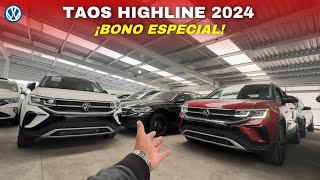 TAOS Highline 2024 Rojo y blanco  Con precio ESPECIAL [upl. by Iliam640]