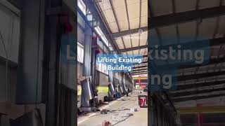 Lifting Existing building peb prefab pebbuilding [upl. by Lura]