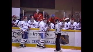 1991 12 18 Salmon River 4  Massena 8 w RADIO [upl. by Ainna]