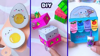 Paper craftEasy craft ideas miniature craft  how to make DIYschool projectTonni art and craft [upl. by Paulie28]