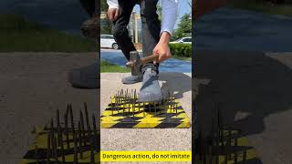 Multifunctional safety shoe testingModel 3005 safetyshoes workshoes workboots [upl. by Bayer875]