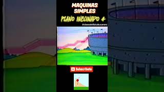 MAQUINAS SIMPLES PLANO INCLINADO 4 physics fisica mecanica mechanic viralvideo viralshorts [upl. by Goren]