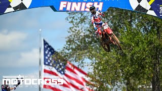 Pro Motocross 250 Class Highlights  RedBud National 2024 [upl. by Hpsoj]