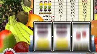 Fantastic Fruit  Classic 3Reel Slot Machine  Vegas Regal Casino [upl. by Garber]