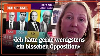 Machtwechsel in Großbritannien Die Reaktionen der in Wähler  DER SPIEGEL [upl. by Esra154]