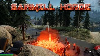 DAYS GONE  SAWMILL HORDE  EASY METHOD  NO DAMAGE [upl. by Beniamino57]