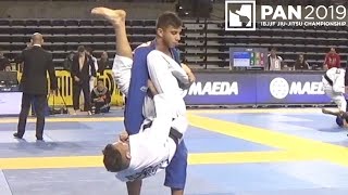 Leonardo Saggioro VS Raphael Cadena  Pan Championship 2019 [upl. by Ahsekam]