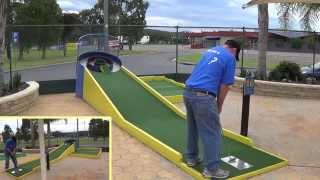 Batemans Bay Mini Golf in the 18 Series [upl. by Ahsaeym]