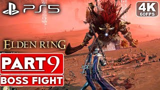 ELDEN RING Gameplay Walkthrough Part 9 BOSS FIGHT FULL GAME 4K 60FPS PS5  No Commentary [upl. by Eivod432]