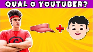 🤪 Adivinhe o Youtuber Com Emojis e Dicas  mundoquiz [upl. by Kesia767]