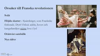 Franska revolutionen  Orsaker [upl. by Tongue]