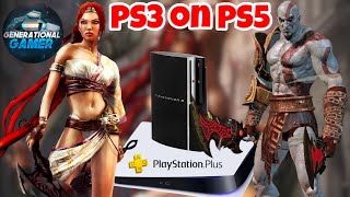 How To Continue Your PS3 Games on PS5 through PSN Plus [upl. by Airehtfele]