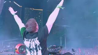 Hardwell Comeback  I feel like dancing drop Ultra Music Festival Miami 2022 [upl. by Suruat]