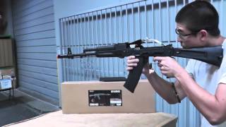 Airsoft GI Uncut  CM040C Full Metal AK74M AEG Airsoft Gun New Version [upl. by Inttirb4]