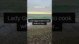 Celebrity Fact Lady Gaga loves to cook while on tour motivation facts motivationalquotes [upl. by Noved364]