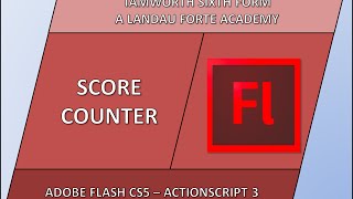 Flash Score Counter Tutorial [upl. by Adehsor]