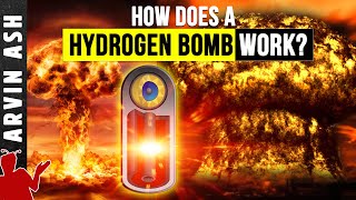 Nuclear Bomb How it Works in detail Atomic vs Hydrogen bomb Hbomb [upl. by Cence581]