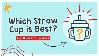 Which straw cup is best for baby or toddler [upl. by Acirfa]