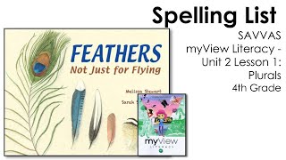 SAVVAS MyView Literacy  Unit 2 Lesson 1  Spelling  4th Grade [upl. by Yajnas795]