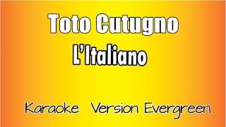 Toto Cutugno  L italiano versione Karaoke Academy Italia [upl. by Sinegra]