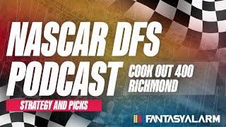 NASCAR DFS amp Betting Preview  Cook Out 400 at Richmond [upl. by Zennas402]