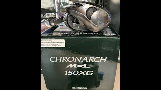 Bass Cafe Shimano Chronarch MGL 150XG amp 150 HG Reviews [upl. by Arola]