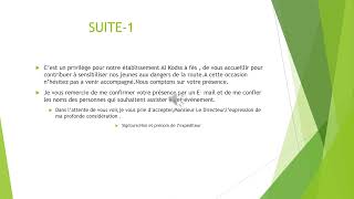 Exemple dune lettre dinvitation officielle [upl. by Fabian717]