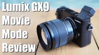 Panasonic Lumix GX9 4k movie mode review [upl. by Uke]