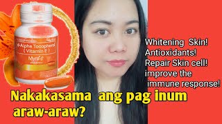 How to take Myrae Tocopherol Vitamin E Nakaka sama nga ba ang pag inum arawaraw [upl. by Faruq]