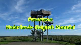 Panorama NederlandsBelgisch Maasdal [upl. by Ordnas]