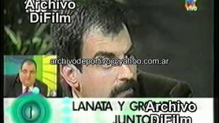 Jorge Lanata con Mariano Grondona dice Yo no estoy dentro de la Izquierda  DiFilm 1990 [upl. by Anthia]