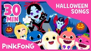 The Best Songs of Halloween   Compilation  PINKFONG Songs for Children [upl. by Kcirdnekel]