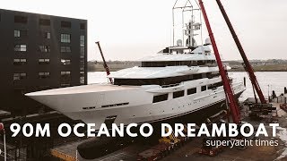 90m Oceanco Yacht DREAMBOAT First Look [upl. by Domineca]