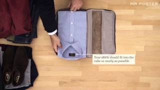 How To Pack With Tumi  MR PORTER [upl. by Brad]