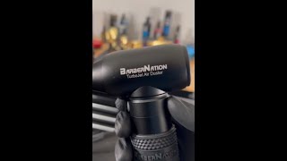 BarberNation 4in1 TurboJet Air Duster with Vacuum Cleaner Attachments [upl. by Lledyr359]