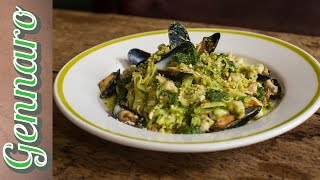 Seafood Pasta amp Almond Pesto  Gennaro Contaldo [upl. by Haiel49]