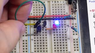 Push Pull Inverter Output using Enhancement MOSFETs 2N7000 N Channel and BS250 P Channel [upl. by Bamberger]