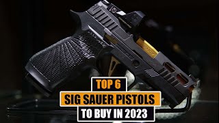 Best Sig Sauer Pistols for Concealed Carry  2023 Complete List [upl. by Courtenay94]