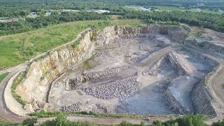 Drone  Martin Marietta  St Cloud Quarry [upl. by Aehr421]