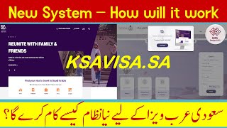 How to apply Saudi Arabia Visa on New System ksavisasa  Saudi Arabia New Unified Platform for Visa [upl. by Kalman]