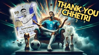 SUNIL CHHETRI RETURNS FOR LA LIGA TOTS WEEKEND LEAGUE  EA FC 24 [upl. by Joeann689]