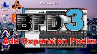 Fxpansion BFD3  Add Expansion Packs [upl. by Doowyah887]