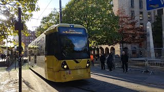 Tramvaie in ManchesterTrams in Manchester [upl. by Oribelle748]