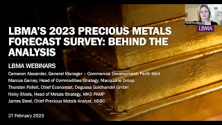 LBMAs 2023 Precious Metals Forecast Survey Behind the Analysis [upl. by Wernsman239]