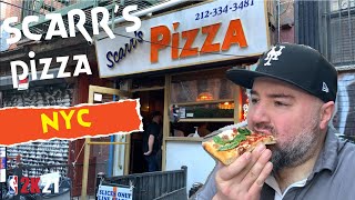 Pizza review Scarr’s Pizza NYC [upl. by Marjorie]