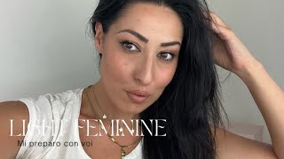 LIGHT FEMININE MAKEUP amp BASE VISO LEGGERA  TRUCCO COMPLETO FACILE STEP BY STEP [upl. by Dennie]